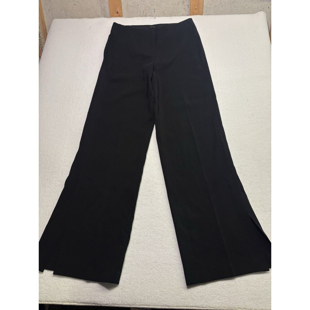 Massimo Dutti Black Wide Leg High Rise 8